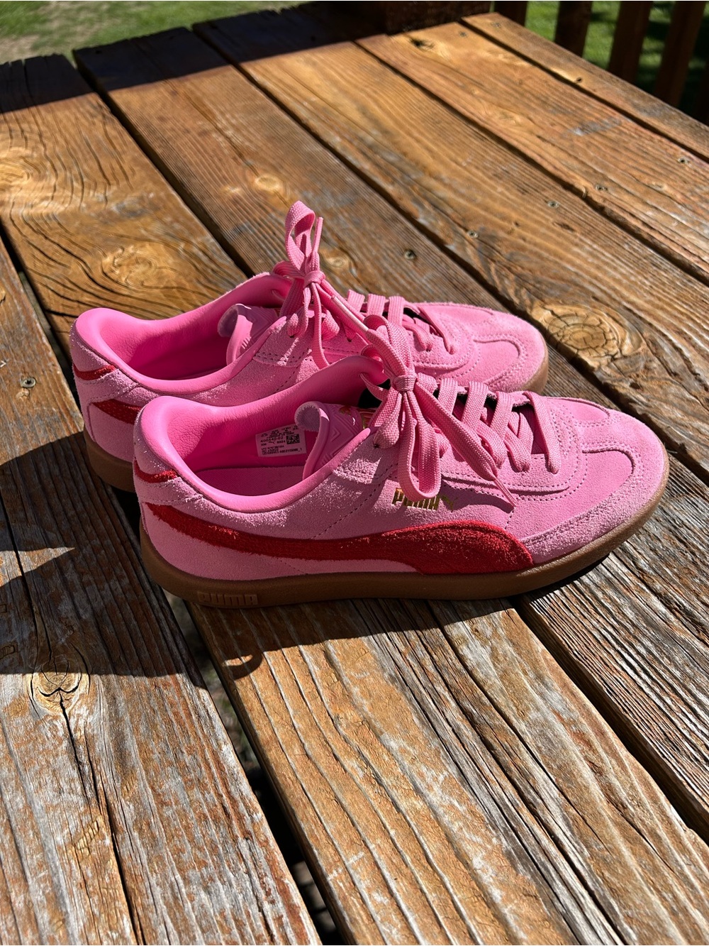 Pink Suede Puma Women's Sneakers